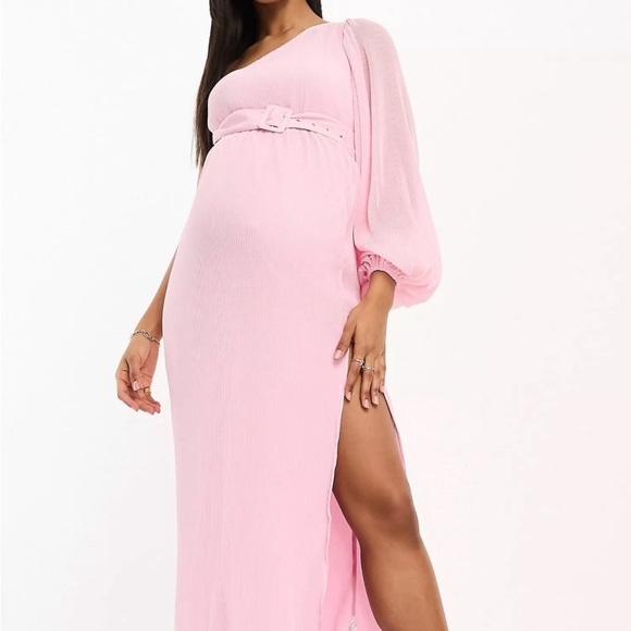 One shoulder midi dress - Picture 2 of 3